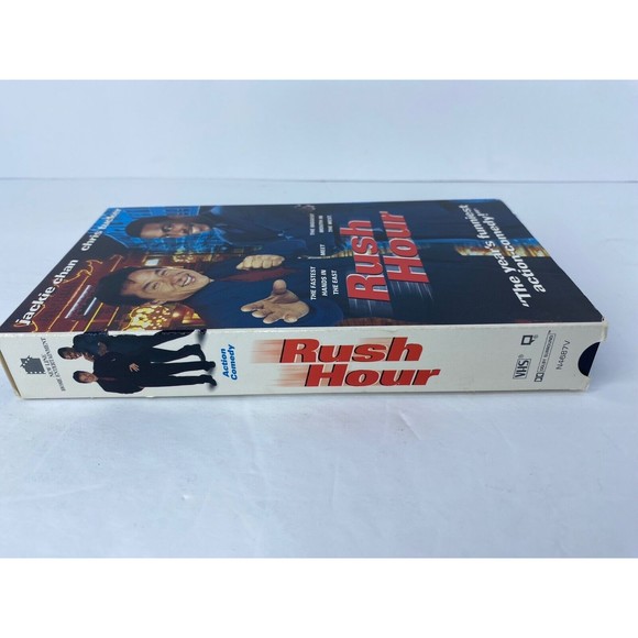 Rush Hour Jackie Chan Chris Tucker Comedy Action DRAMA VHS Video Movie - Picture 2 of 5